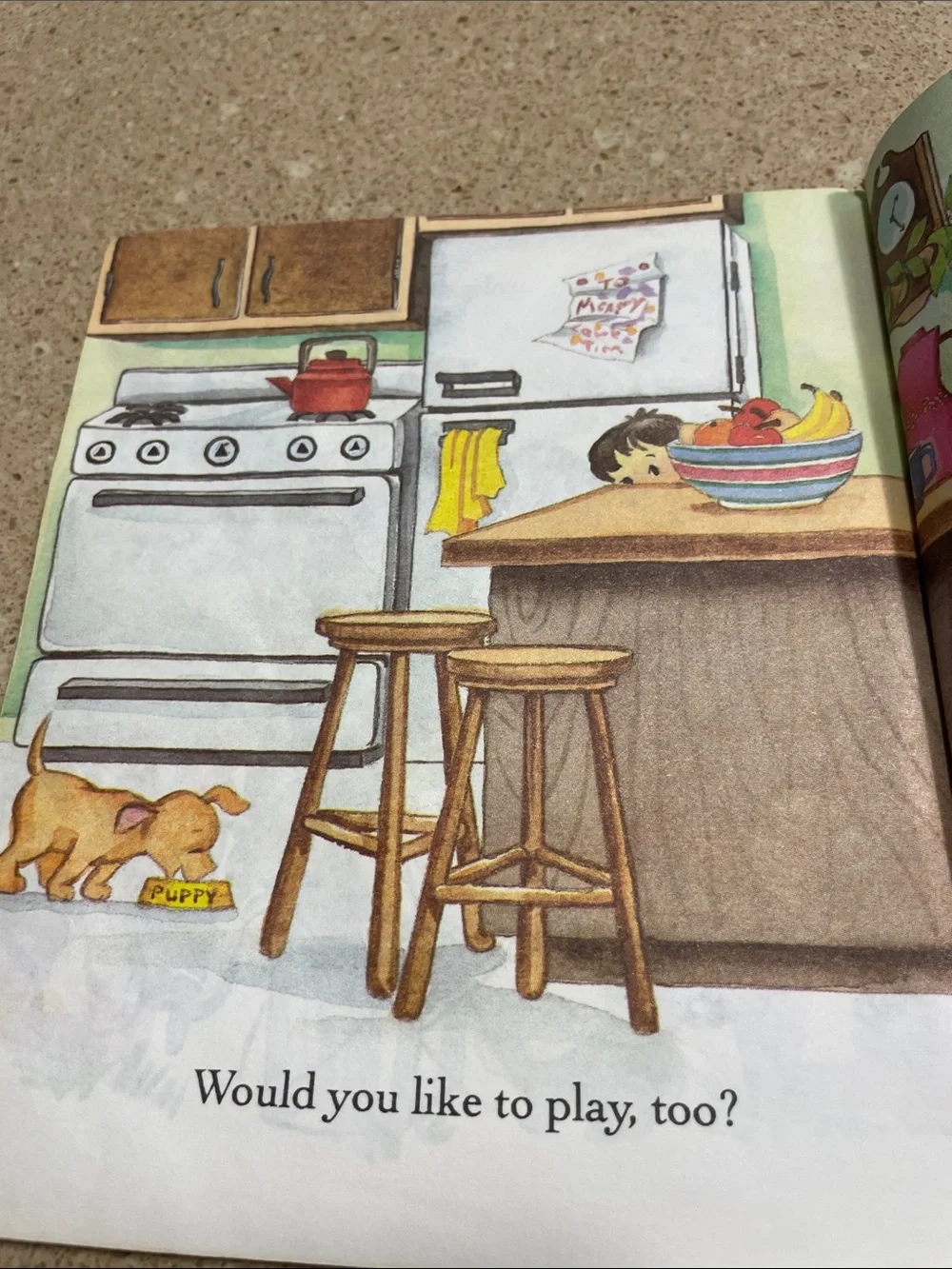 Let's Play Peek-a-Boo Board Book - Yellow & Green Cover